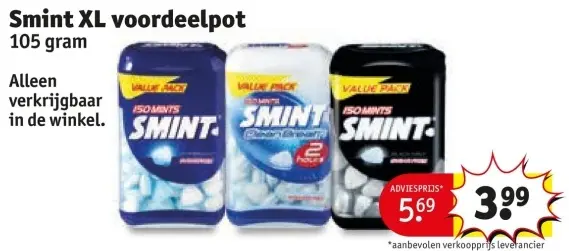 Aanbieding: Smint XL voordeelpot