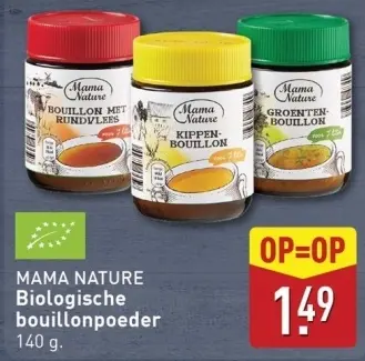 Aanbieding: Mama Nature bouillonpoeder