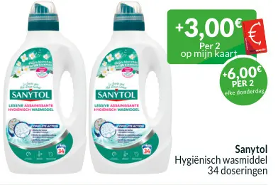 Promotie: Hygiënisch wasmiddel