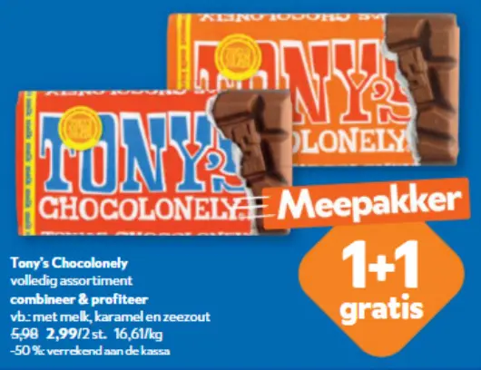 Promotie: Tony's Chocolonely