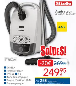 Offre: Aspirateur GUARD S1 PARQUET