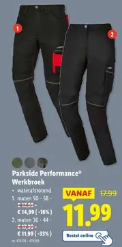 Aanbieding: Performance Werkbroek