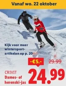 Aanbieding: Dames- of herenski-jas