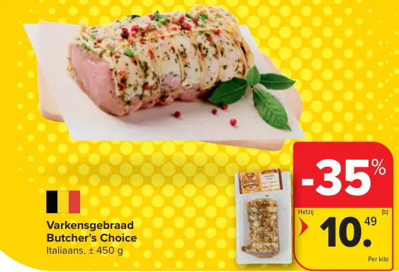 Promotie: Varkensgebraad