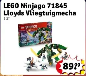 Aanbieding: Ninjago 71845 Lloyds Vliegtuigmecha