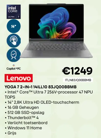Promotie: Lenovo YOGA 7 2-IN-114ILL10