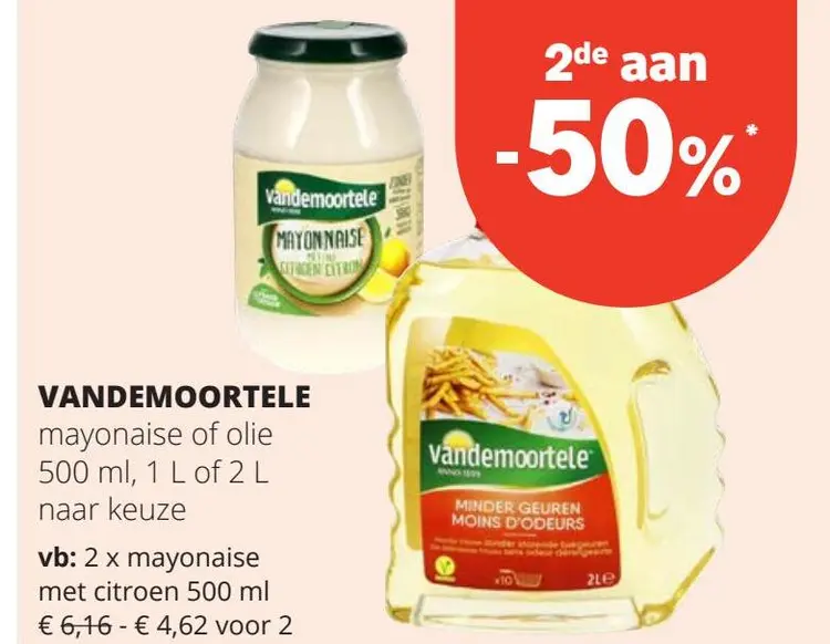 Aanbieding: mayonaise of olie