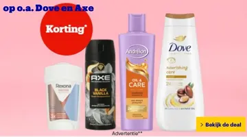 Aanbieding: Dove en Axe