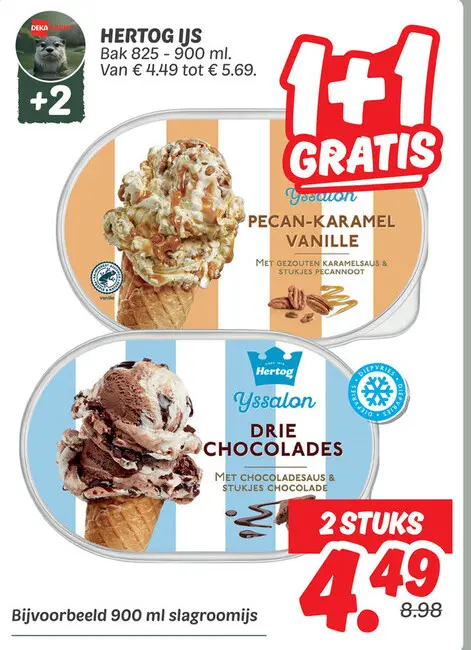 Aanbieding: Hertog ijs