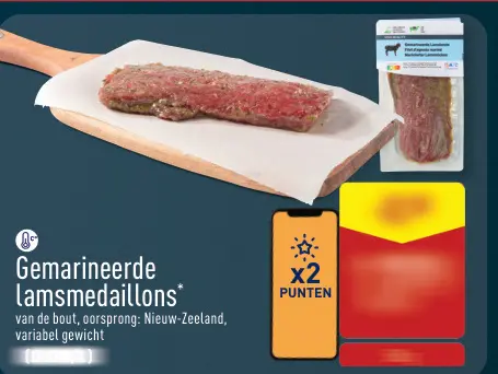 Promotie: Gemarineerde lamsmedaillons