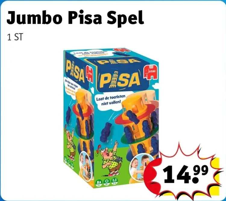 Aanbieding: Pisa Spel