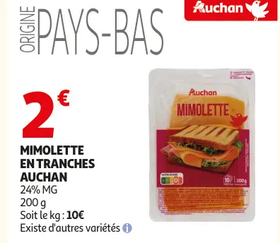 Promotie: Mimolette en tranches