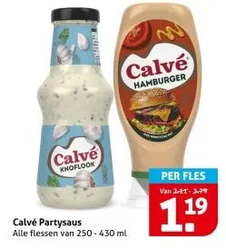 Aanbieding: Calvé Partysaus