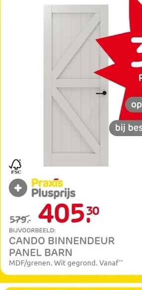 Aanbieding: Binnendeur panel barn