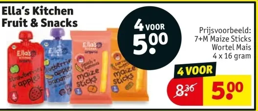 Aanbieding: Fruit & Snacks