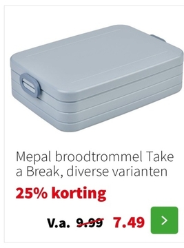 Aanbieding: Mepal broodtrommel Take a Break