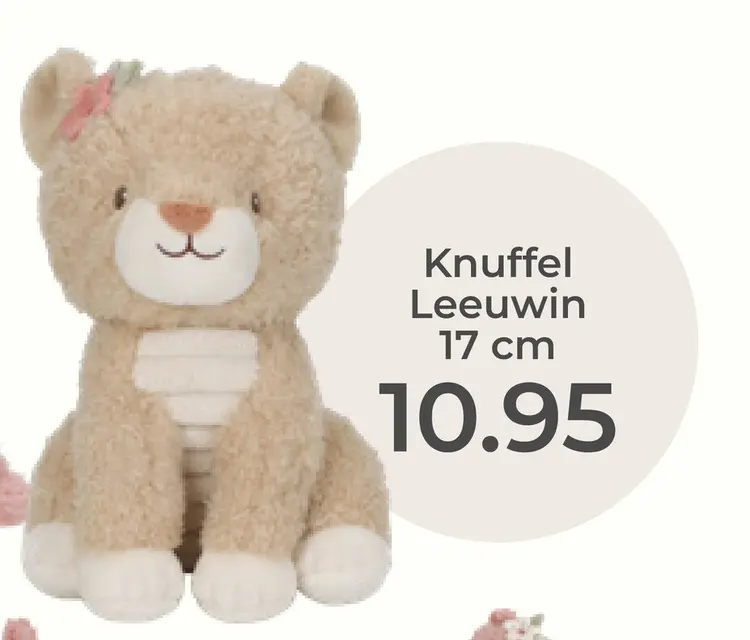 Aanbieding: Knuffel Leeuwin
