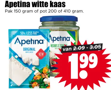 Aanbieding: Witte kaas