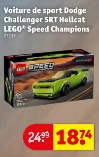 Offre: Voiture de sport Dodge Challenger SRT Hellcat