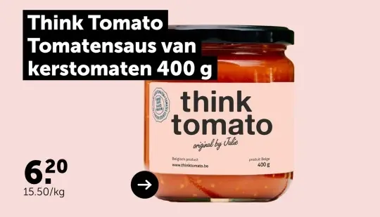 Promotie: Tomatensaus van kerstomaten