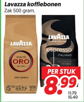 Aanbieding: Lavazza koffiebonen