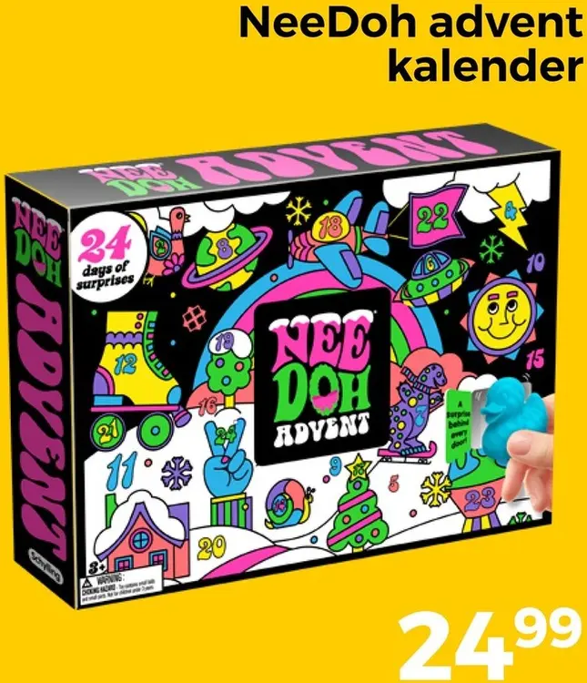Aanbieding: NeeDoh Advent kalender