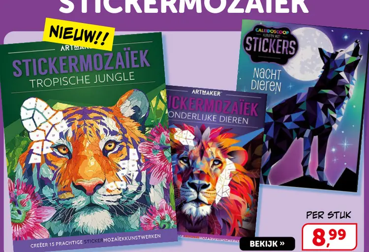 Promotie: Stickermozaïek