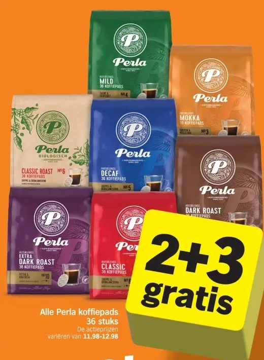 Aanbieding: Perla koffiepads