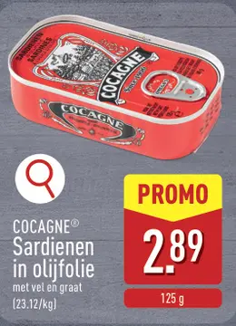 Aanbieding: COCAGNE Sardienen in olijfolie