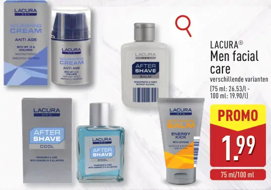 Promotie: Men facial care