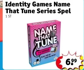 Aanbieding: Name That Tune Series Spel