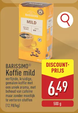 Promotie: Koffie mild
