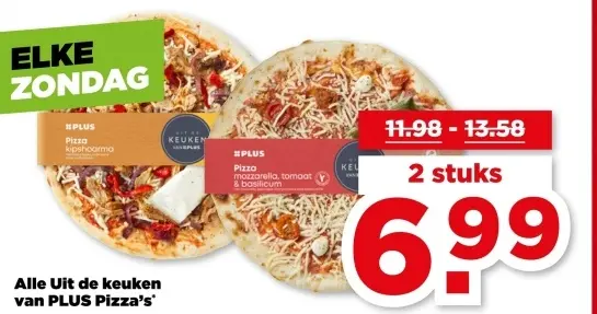 Aanbieding: Pizza