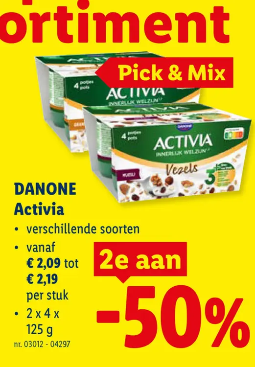 Promotie: Activia