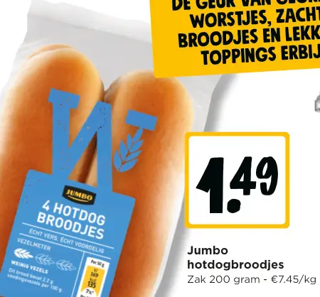 Promotie: Hotdogbroodjes