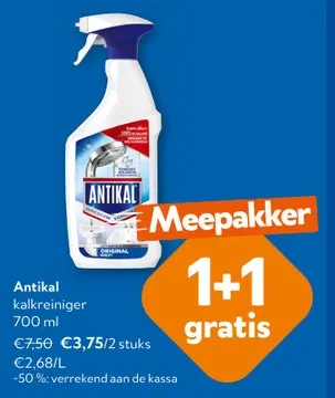 Aanbieding: Antikal kalkreiniger