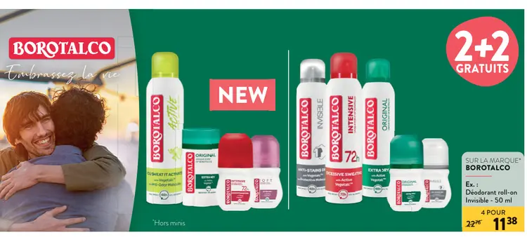 Offre: Borotalco
