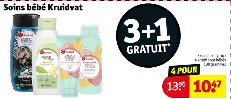 Offre: Soins bébé