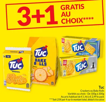 Offre: Crackers ou Bake Rolls
