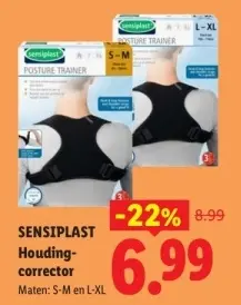 Aanbieding: SENSIPLAST Houding-corrector