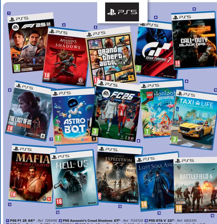Aanbieding: Diverse PS5 games