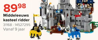 Aanbieding: Middeleeuws kasteel ridder