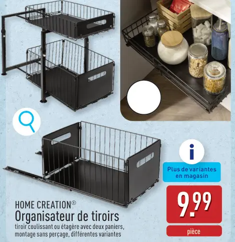 Offre: Organisateur de tiroirs