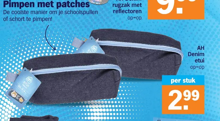Aanbieding: AH Denim etui