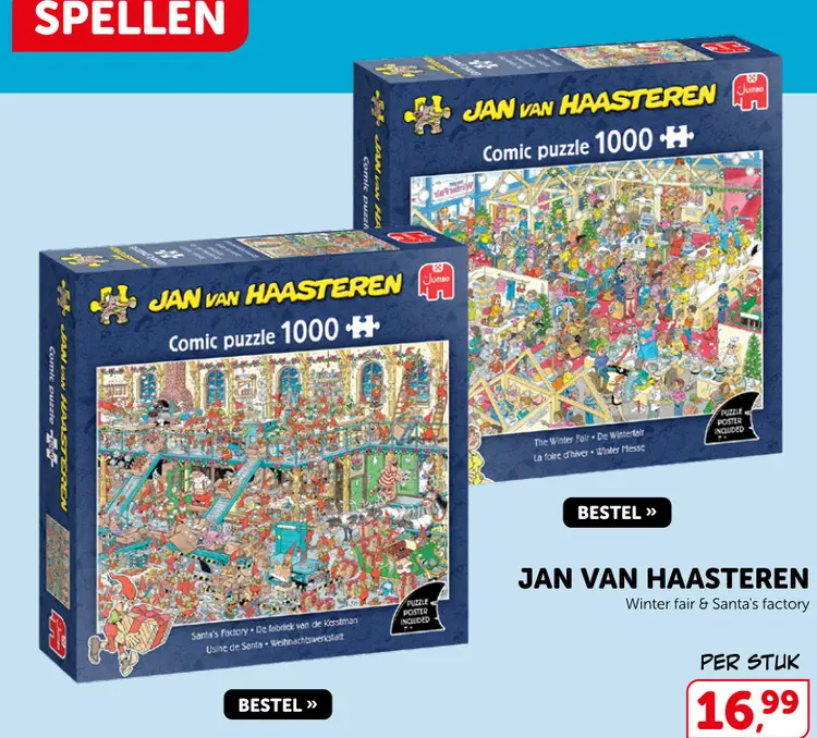 Aanbieding: Comic puzzle 1000