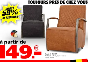 Offre: Fauteuil KNIGHT