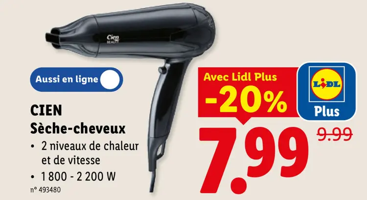 Offre: Sèche-cheveux