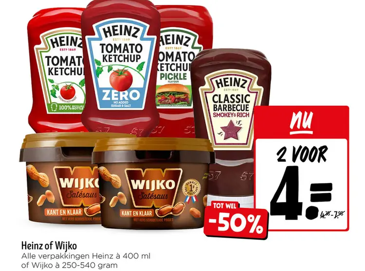 Aanbieding: Heinz or Wijko