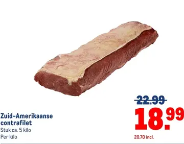 Aanbieding: Zuid-Amerikaanse contrafilet