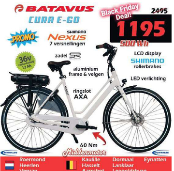 Aanbieding: BATAVUS CURA E-GO